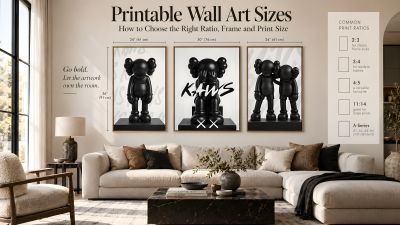 Printable Wall Art & Print Sizes